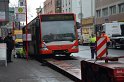 Stadtbus fing Feuer Koeln Muelheim Frankfurterstr Wiener Platz P220